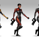 Image for article titled Tali's “Official” Face, A Cyborg Shepard And Other BioWare Sketches